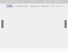 Tablet Screenshot of condordevilamoura.com
